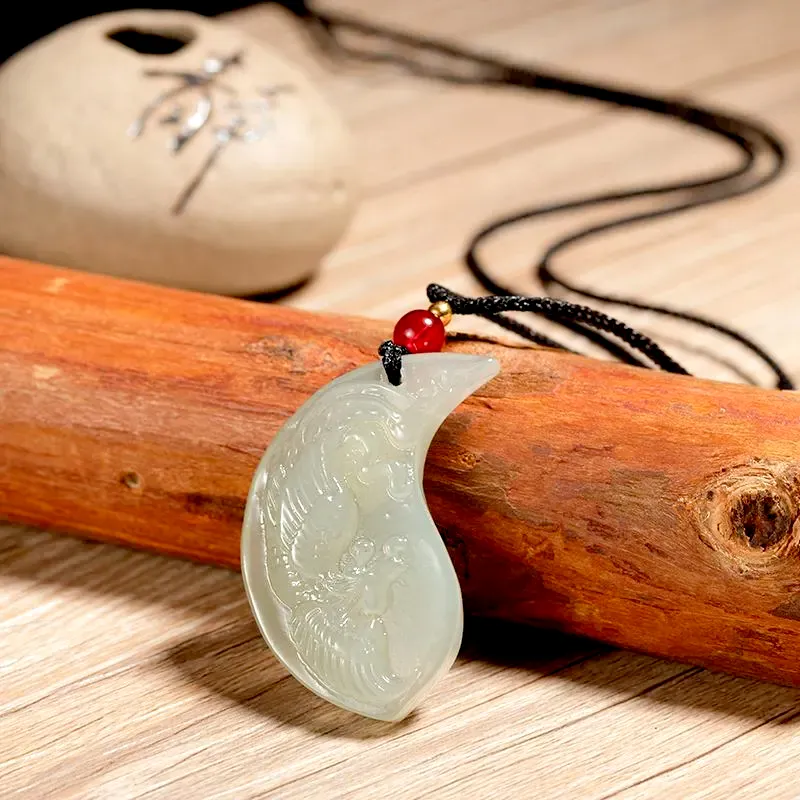 JIAFULAI Resin Necklaces Unisex-5