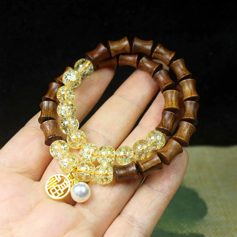 JIAFULAI Padauk Bracelets Women's-2