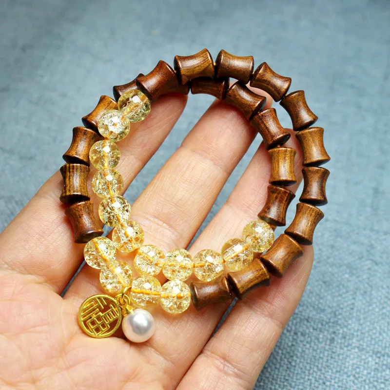 JIAFULAI Padauk Bracelets Women's-3