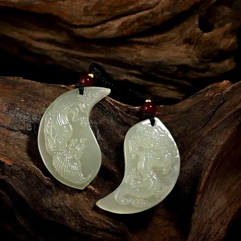 JIAFULAI Resin Necklaces Unisex-4