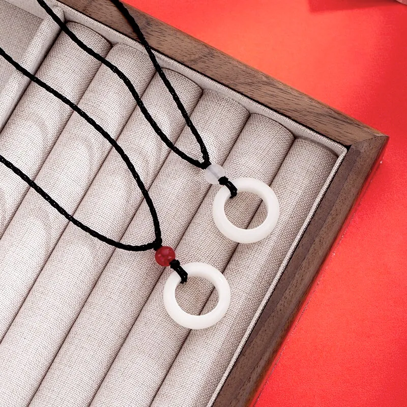 JIAFULAI Bodhi Root Necklaces Unisex-5