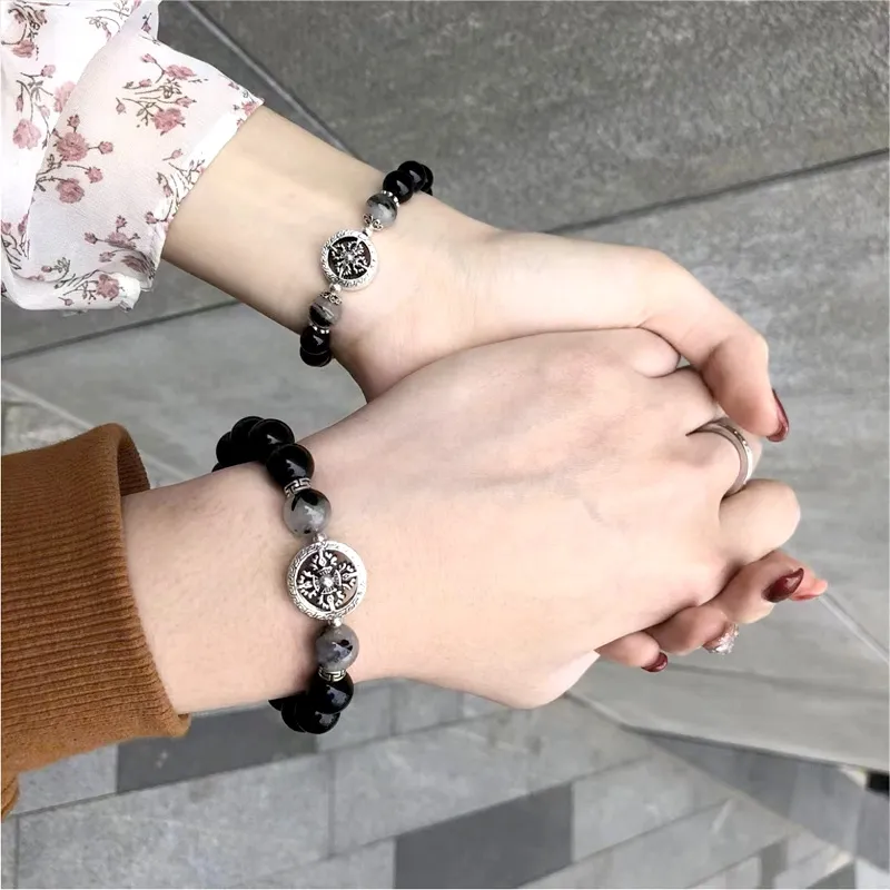 JIAFULAI Ebony Bracelets Unisex-3