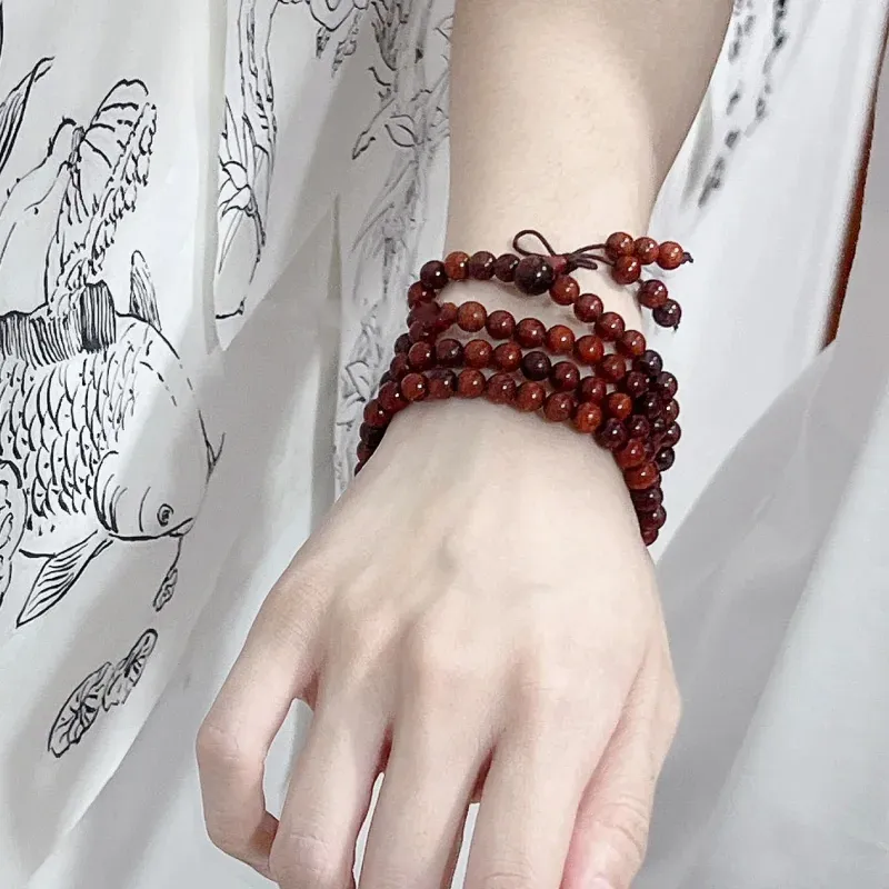 JIAFULAI Bloodwood Bracelets Unisex-2