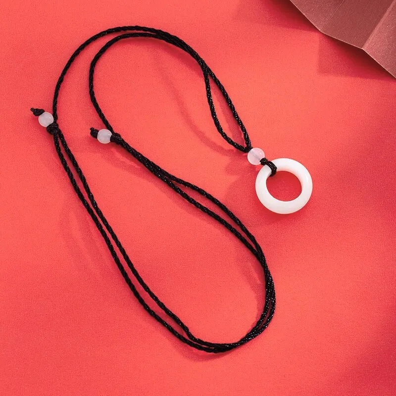 JIAFULAI Bodhi Root Necklaces Unisex-2