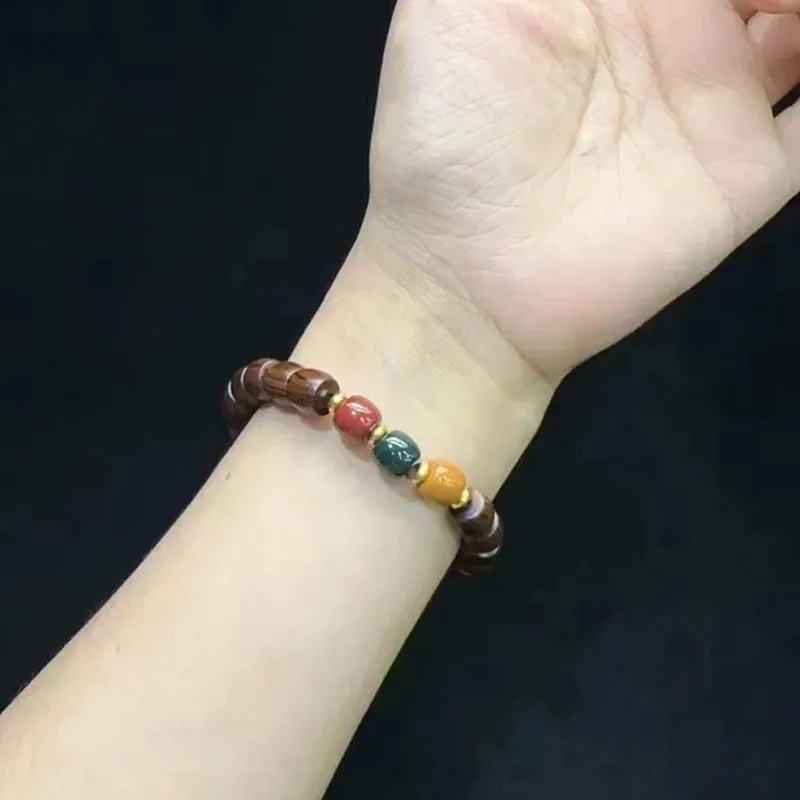JIAFULAI Ebony Bracelets Unisex-4