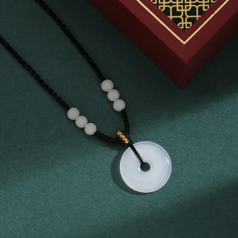 JIAFULAI Bodhi Root Necklaces Unisex-2