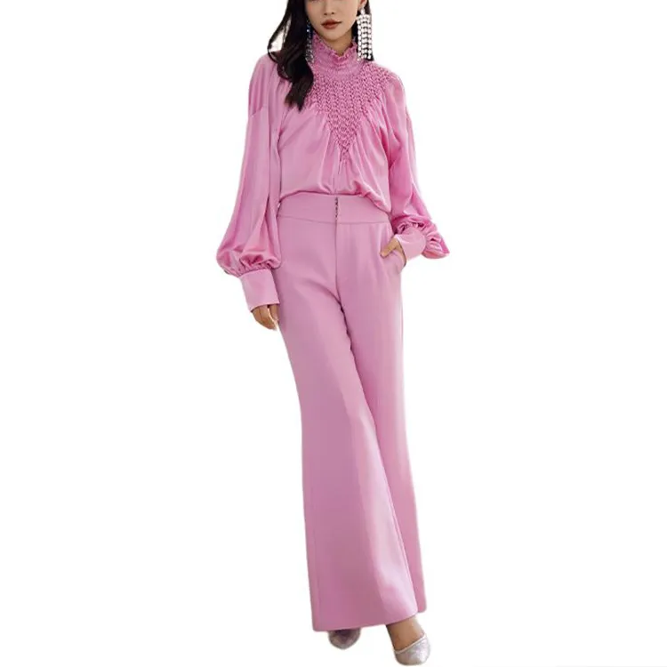 BESIONIA FW24 Shirt Women's Pink Purple-1