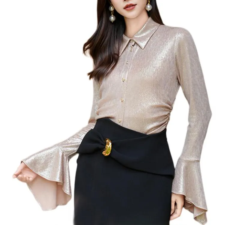 BESIONIA SS25 Shirt Women's Light Gold-1