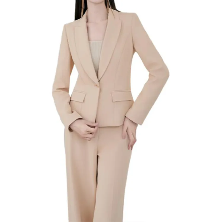 BESIONIA SS25 Suit Trouser Women's Light Apricot-5