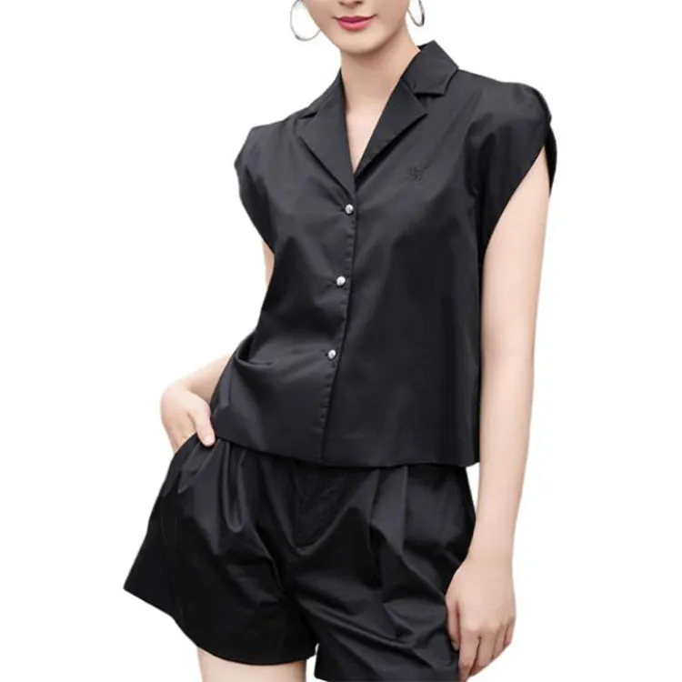 BESIONIA SS25 Shirt Women's Black-3
