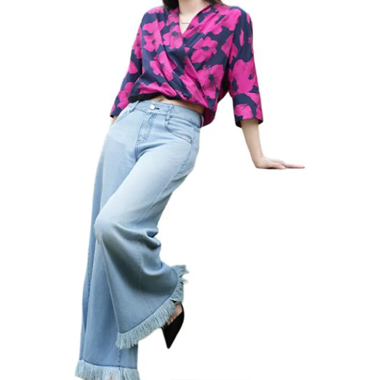 BESIONIA SS25 Jeans Women's Blue-2
