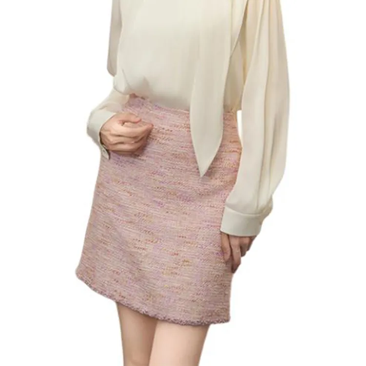 BESIONIA SS25 Casual Short Skirts Women's Pink Purple-3