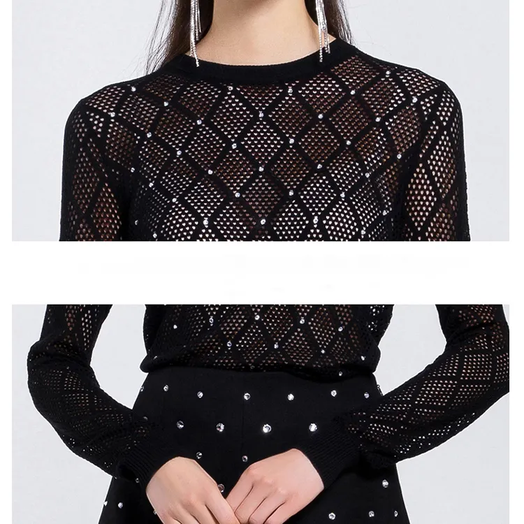 BESIONIA SS22 Knitwear Women's Black-5