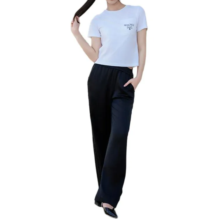 BESIONIA SS25 Casual Pants Women's Black-1
