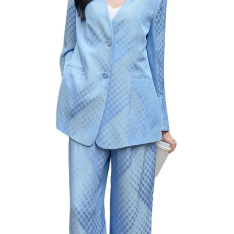 BESIONIA SS25 Casual Pants Women's Blue-5