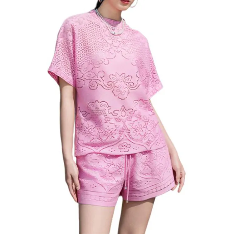 BESIONIA SS25 Casual Shorts Women's Pink-4