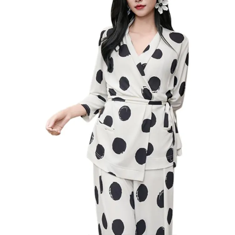 BESIONIA SS25 Shirt Women's White Pattern-3