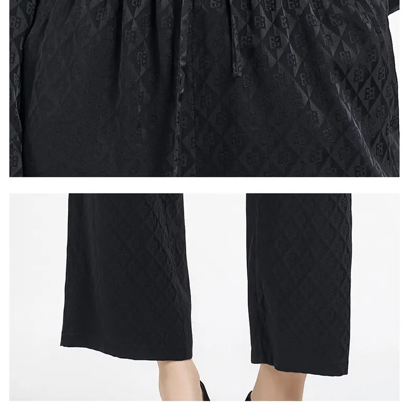 BESIONIA FW23 Casual Pants Women's Black-5