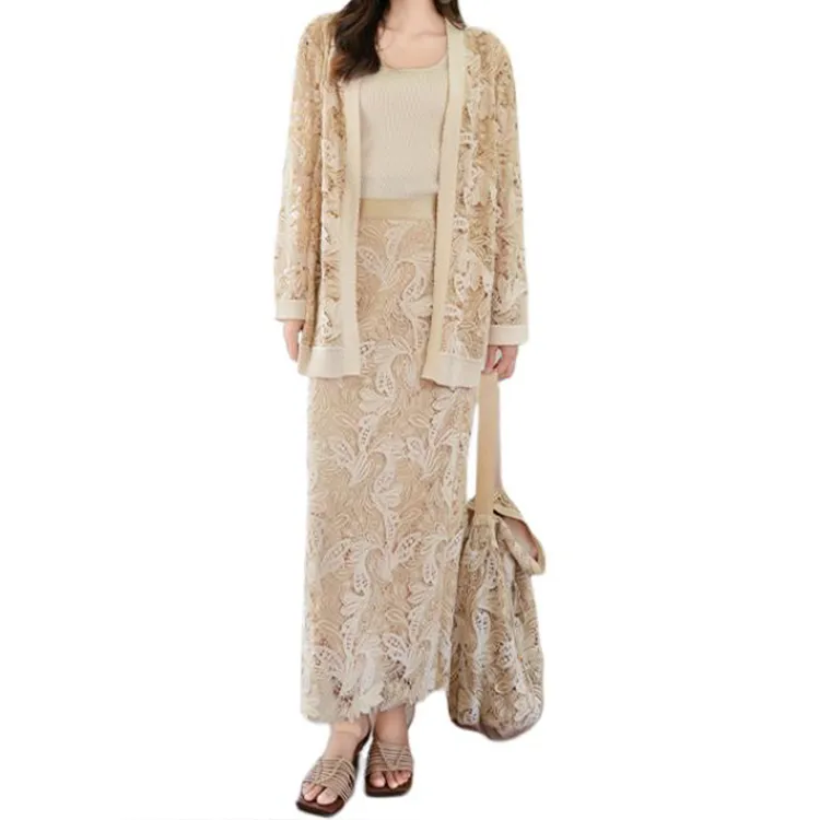 BESIONIA SS25 Coat Women's Dark Apricot-1