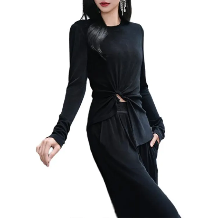 BESIONIA SS25 Knitwear Women's Black-5