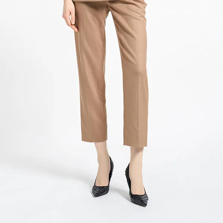 BESIONIA Suit Trouser Women's Khaki-5