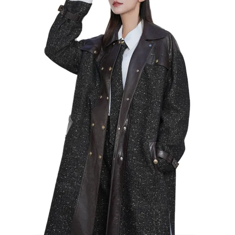 BESIONIA FW24 Coat Women's Coffee-3