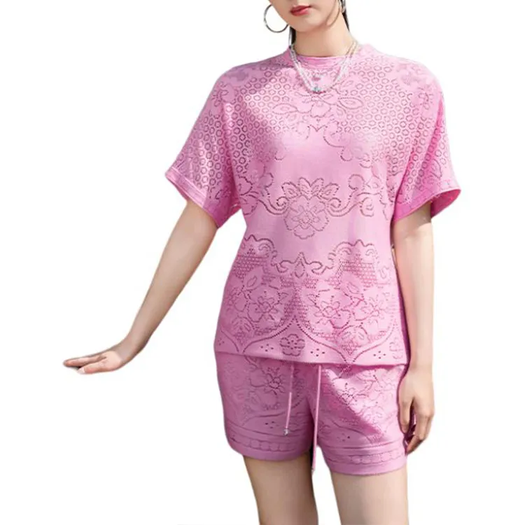 BESIONIA SS25 Casual Shorts Women's Pink-5