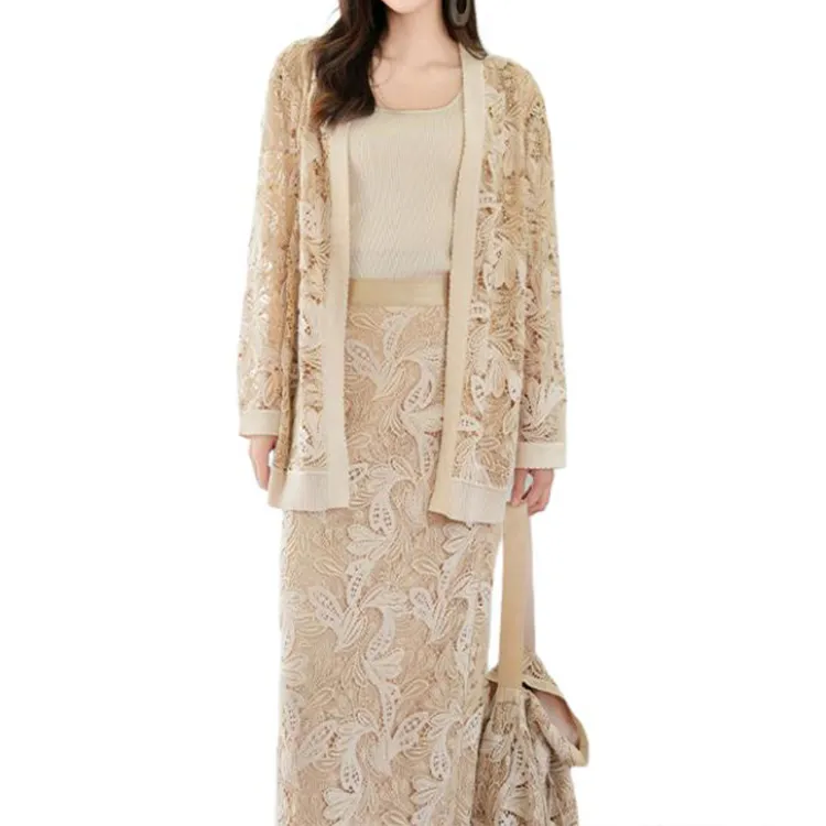 BESIONIA SS25 Coat Women's Dark Apricot-2