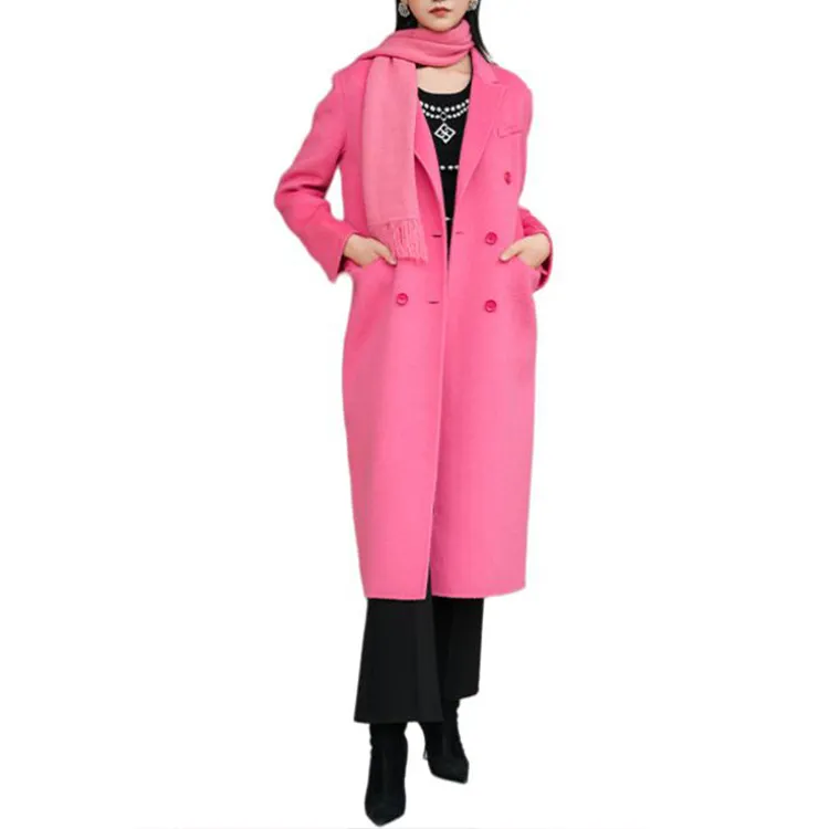 BESIONIA FW24 Coat Women's Pink-1