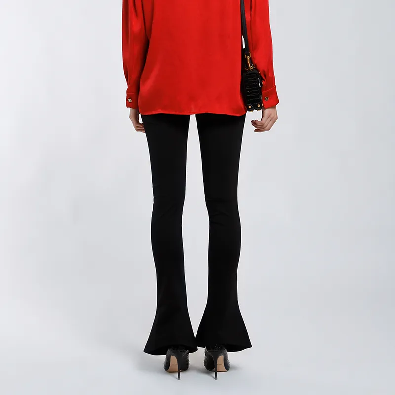 BESIONIA SS22 Casual Pants Women's Black-2