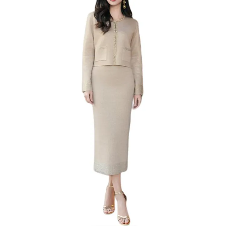 BESIONIA SS25 Knitwear Women's Gold-1