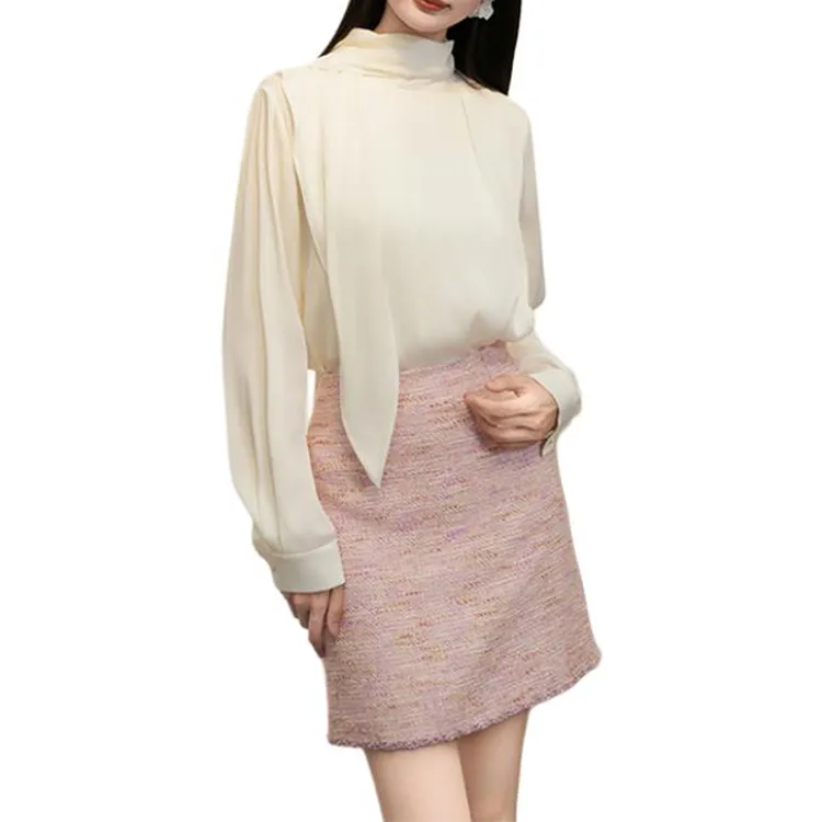 BESIONIA SS25 Casual Short Skirts Women's Pink Purple-2