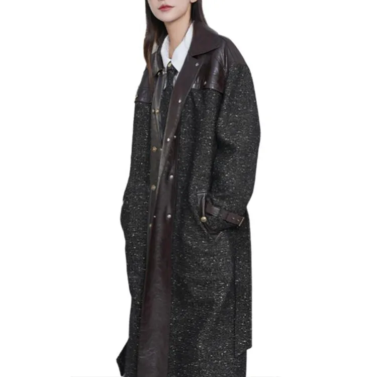 BESIONIA FW24 Coat Women's Coffee-2