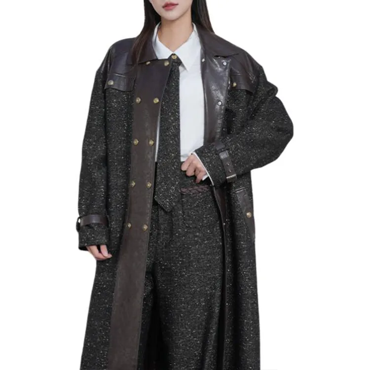 BESIONIA FW24 Coat Women's Coffee-4