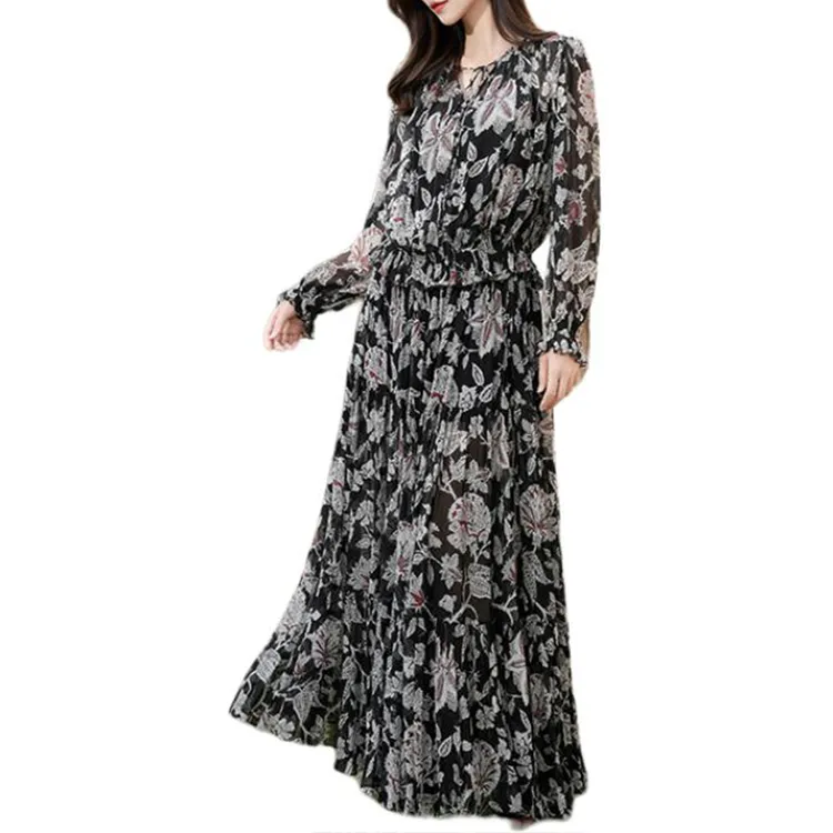 BESIONIA SS25 Shirt Women's Black Pattern-1