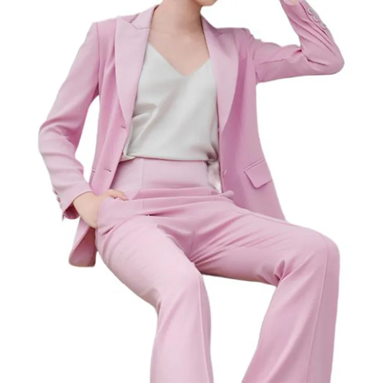 BESIONIA SS25 Casual Pants Women's Pink-2