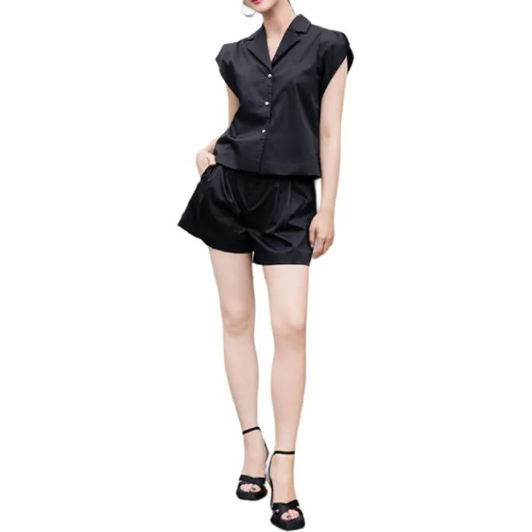BESIONIA SS25 Shirt Women's Black-2