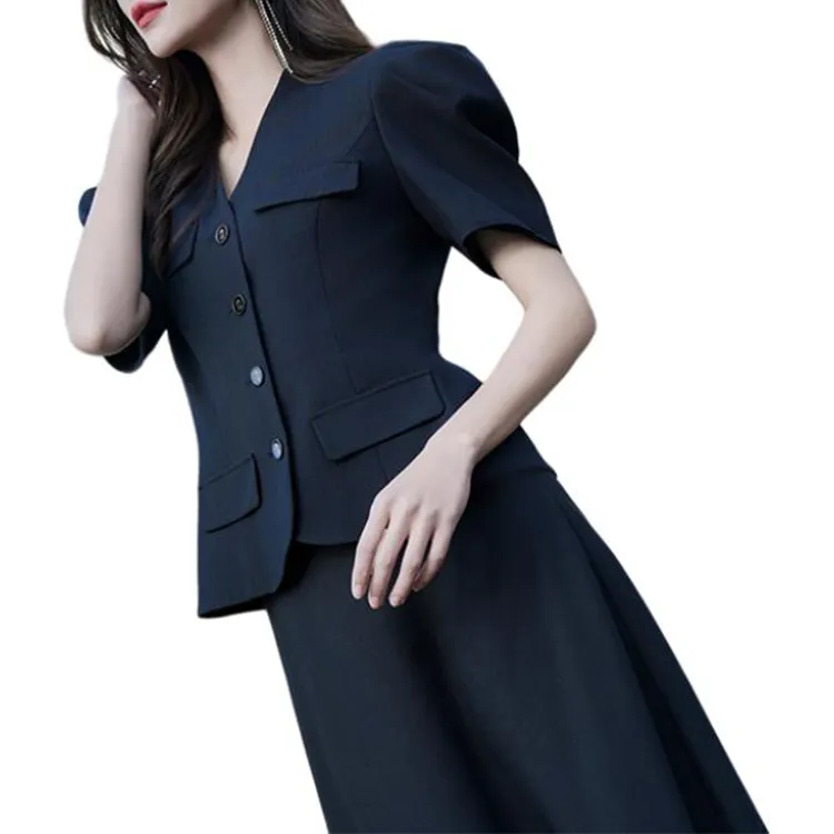 BESIONIA SS25 Casual Long Skirts Women's Black-4