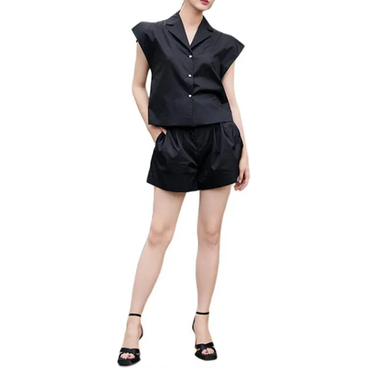 BESIONIA SS25 Shirt Women's Black-1