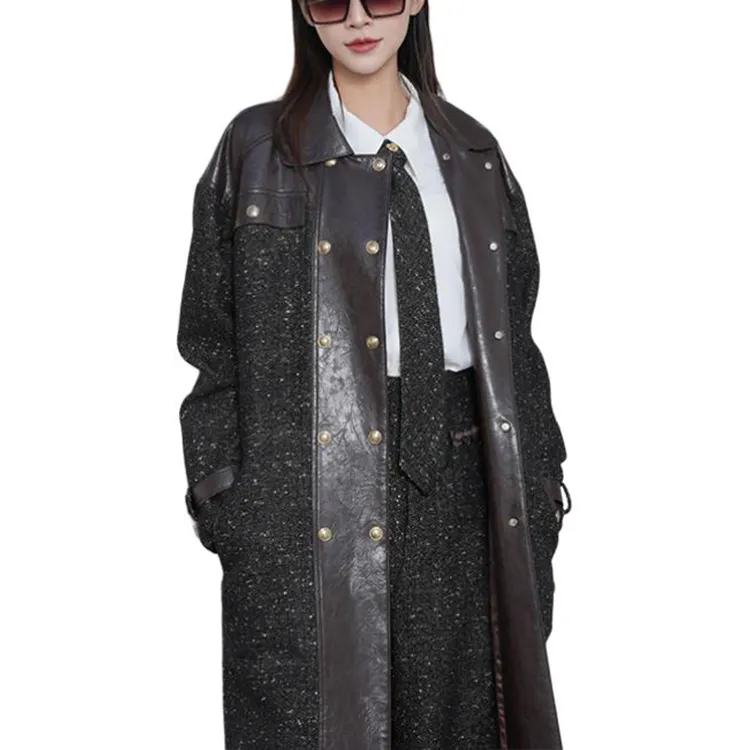 BESIONIA FW24 Coat Women's Coffee-1