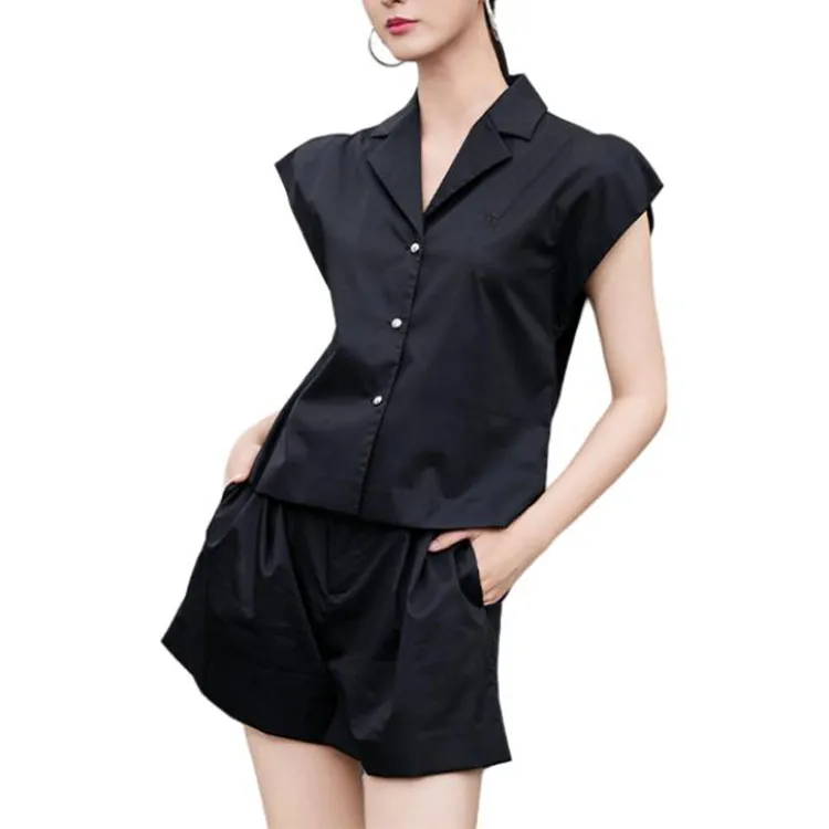 BESIONIA SS25 Casual Shorts Women's Black-2