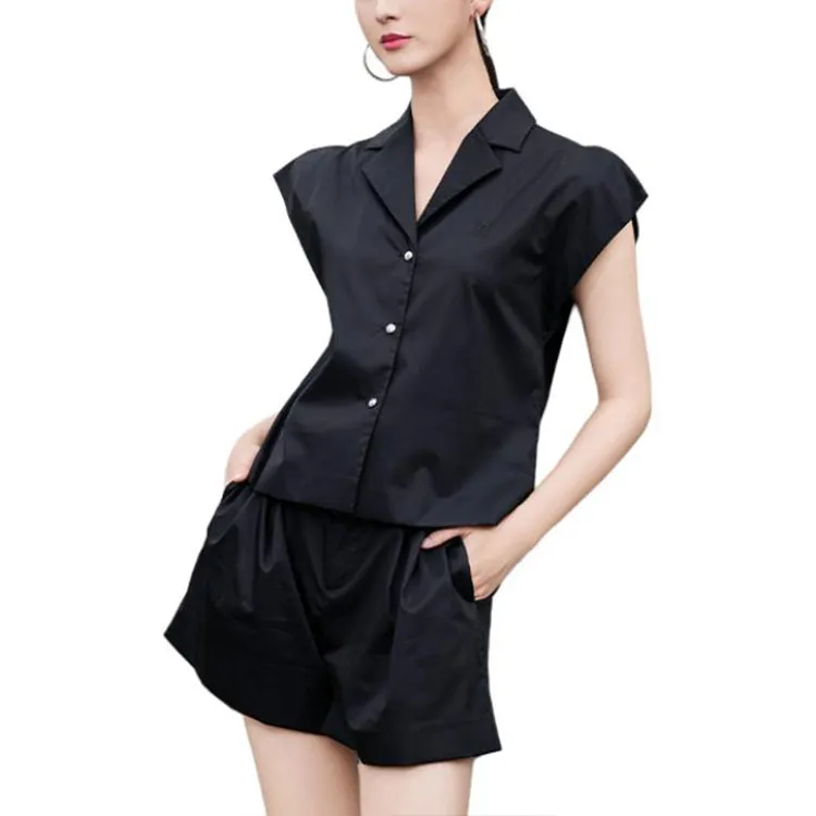 BESIONIA SS25 Shirt Women's Black-4