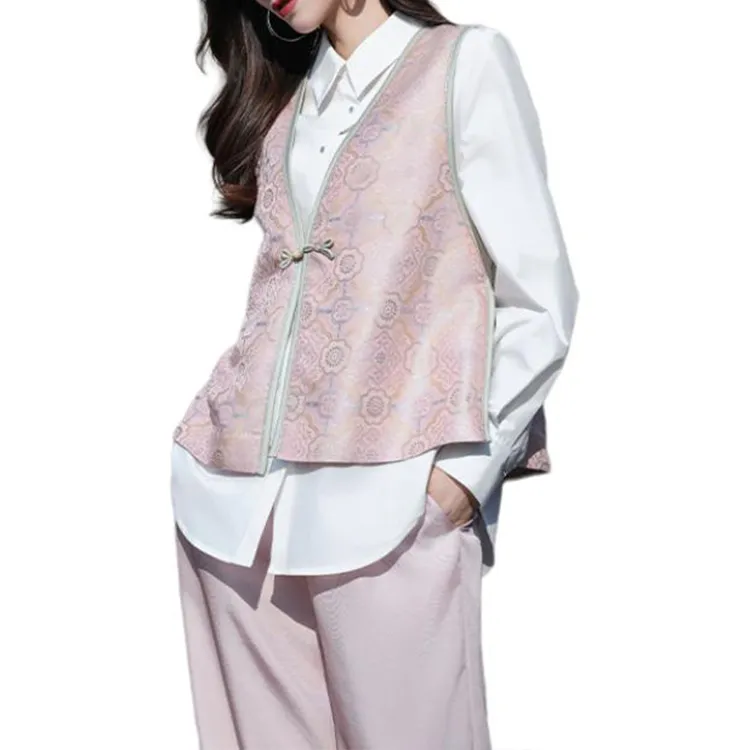 BESIONIA SS25 Vest Women's Pink-3