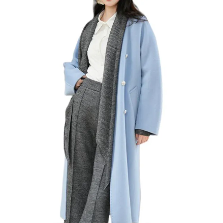 BESIONIA FW24 Casual Pants Women's Silver Gray-4
