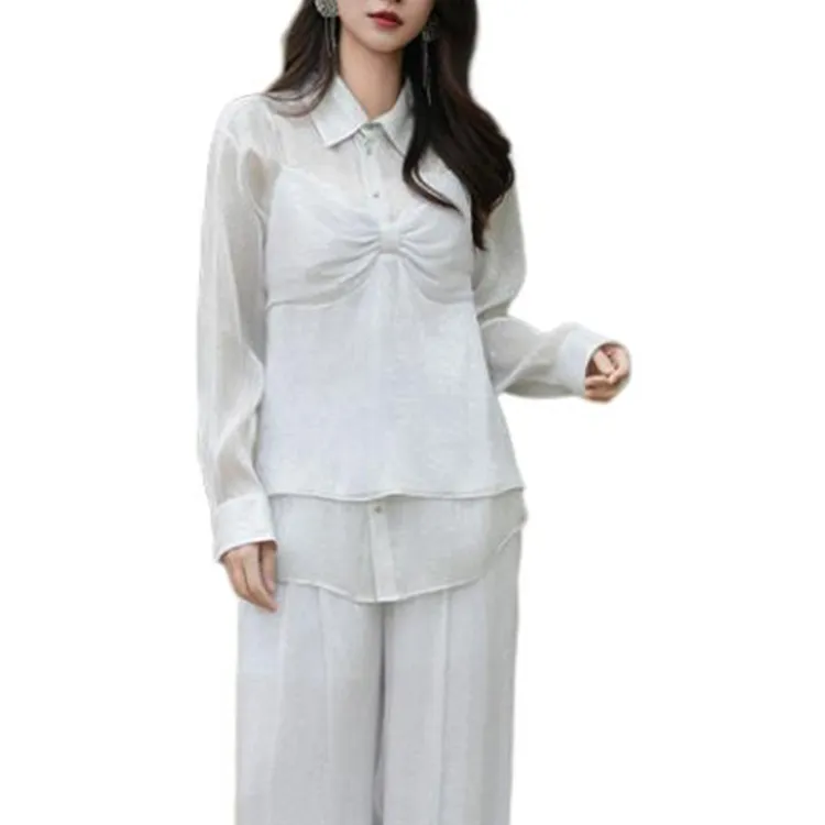 BESIONIA SS25 Shirt Women's Silver-3