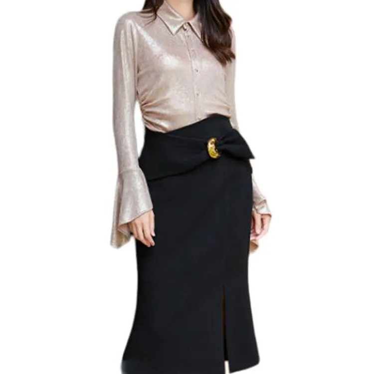 BESIONIA SS25 Shirt Women's Light Gold-2