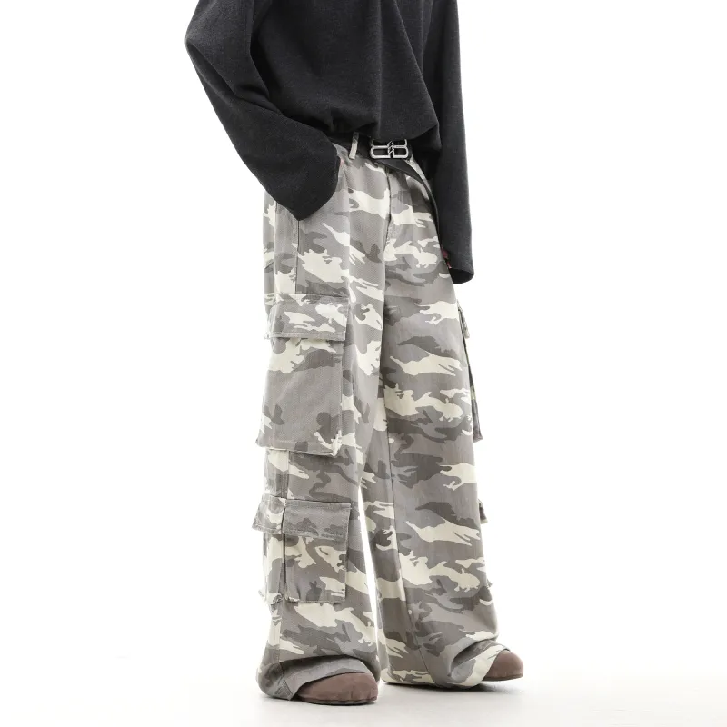 CUWU Jeans Unisex Light Camouflage-1