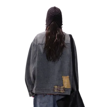 CUWU Jackets Coats Unisex Rusty Blue