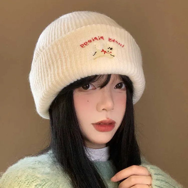 Yalu Polyester Beanies Unisex Gift Box Set-3