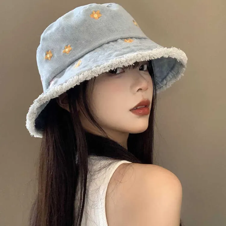 Yalu Polyester Bucket Hats Unisex-2